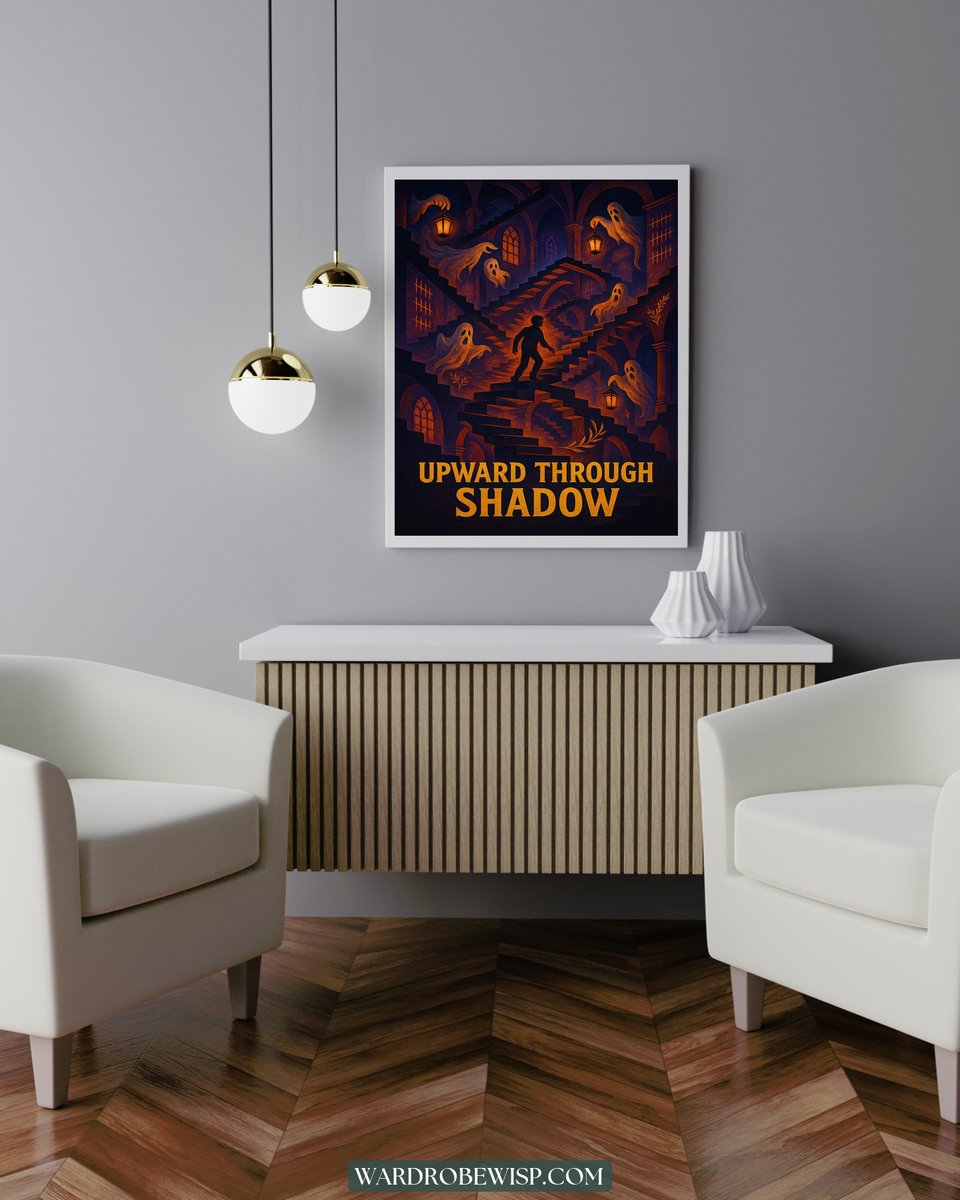 Upward Through Shadow Canvas canvas