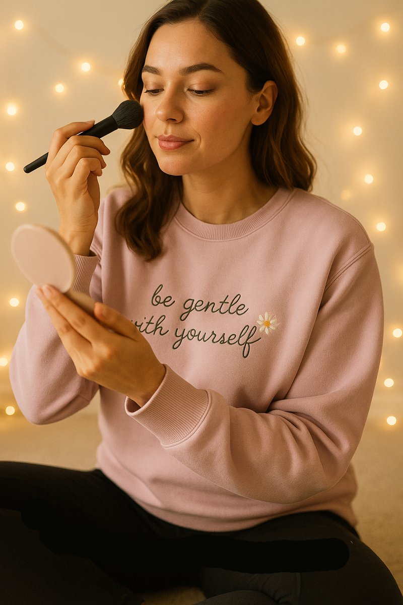be-gentle-with-yourself-be-gentle-with-yourself_wellness_wellbeing_empower-yourself_wellness-center_sweatshirt_7 Style Outfit Ideas & Fashion Inspiration