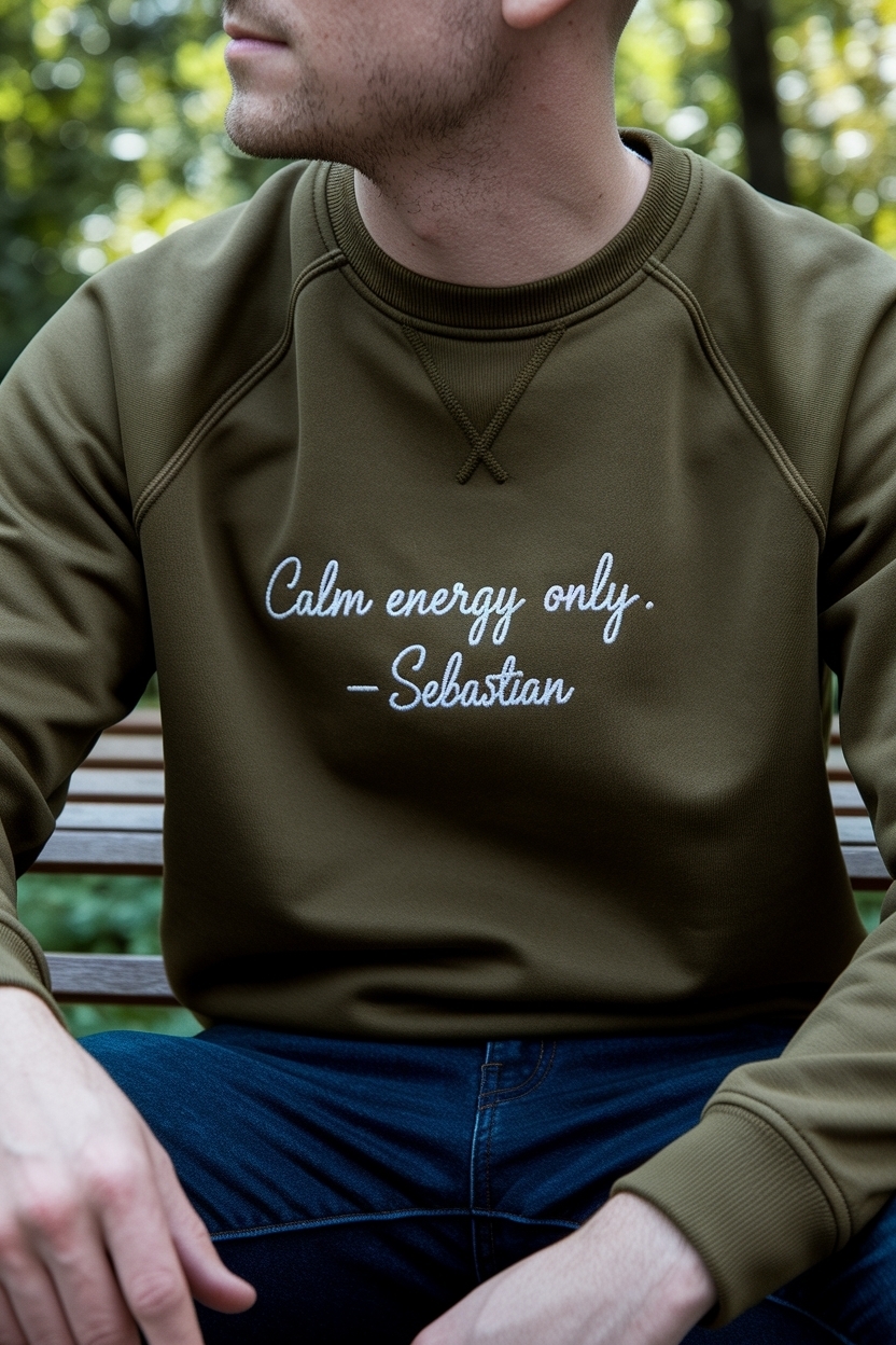 Calm Energy Only Sebastian: Stylish and Relaxed Attire outfit idea