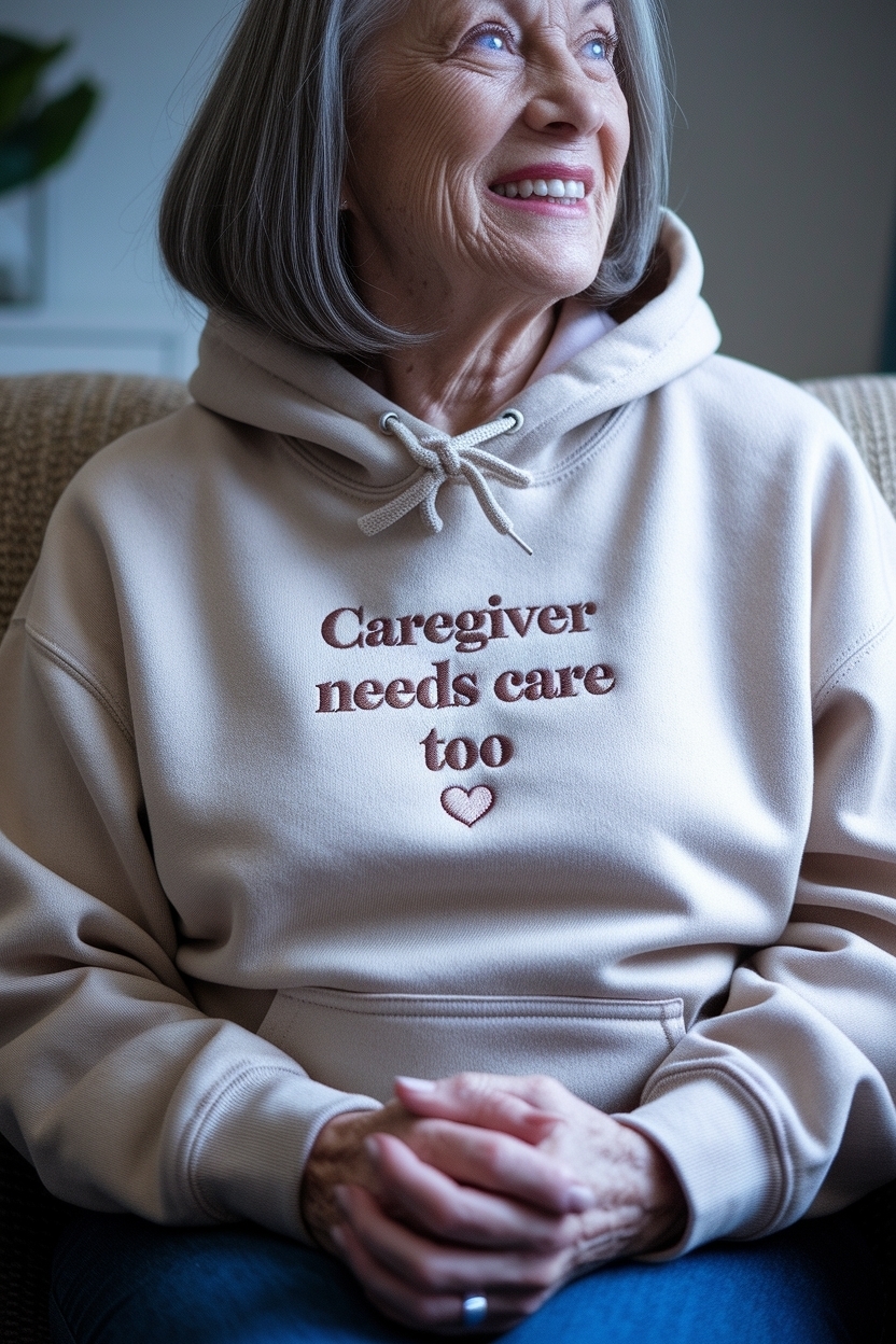 Caregiver Needs Care Too Hoodie: Comfort for the Caregivers outfit idea
