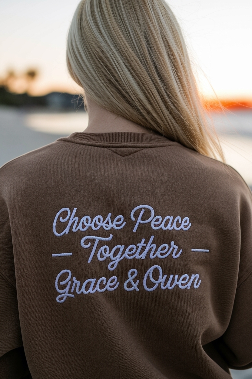 Choose Peace Together Grace Owen: Unity in Fashion Choices outfit idea