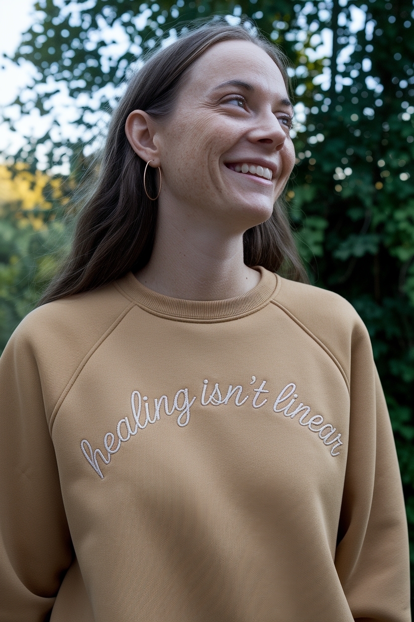 Healing Isn't Linear: Navigating Your Journey outfit idea