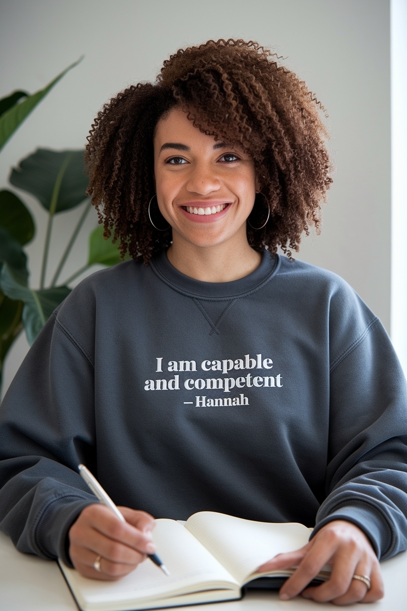 I Am Capable and Competent Hannah: Empowering Fashion outfit idea