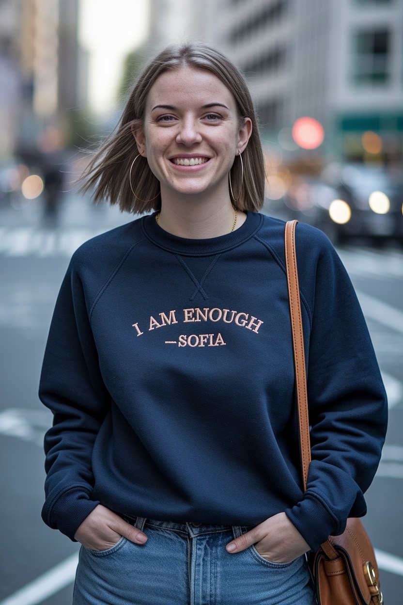 I Am Enough Sofia: Fashion Choices that Reflect Self-Worth outfit idea