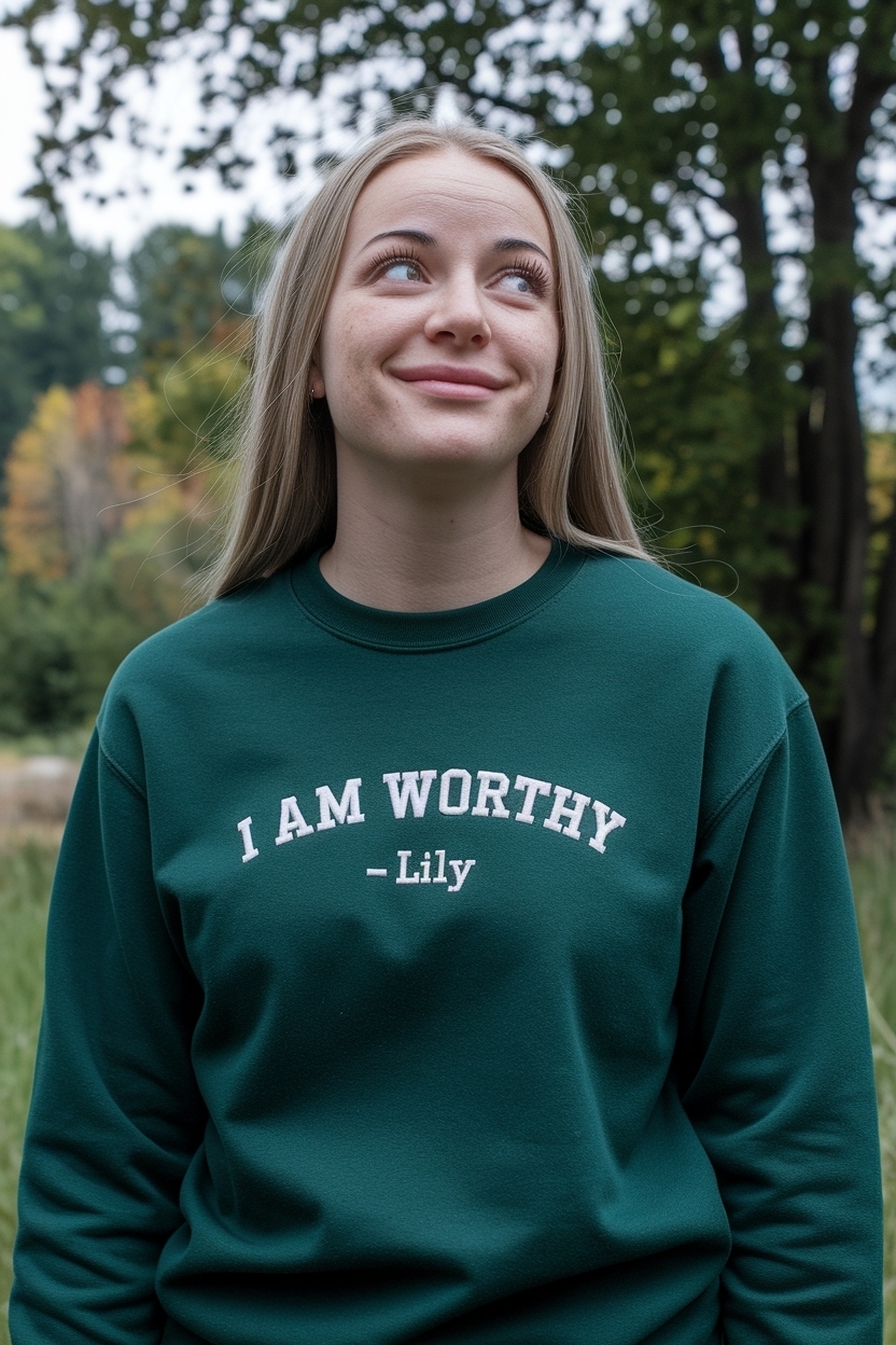 I Am Worthy Lily: Style Statements of Self-Love outfit idea
