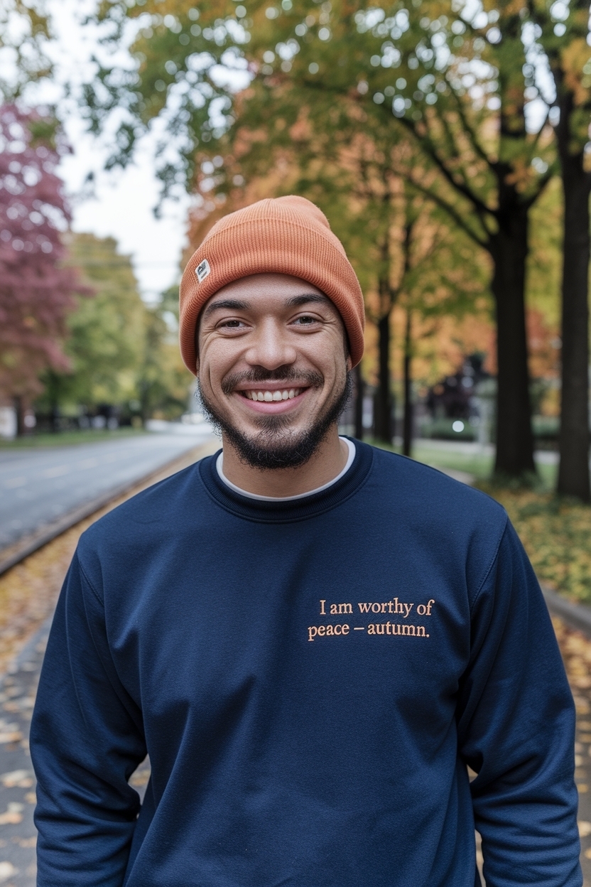 I Am Worthy of Peace Autumn: Embrace Tranquility in Style outfit idea