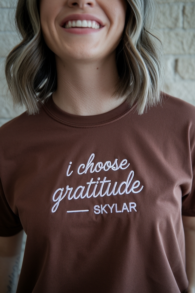 I Choose Gratitude Skylar: Fashion That Inspires Joy outfit idea