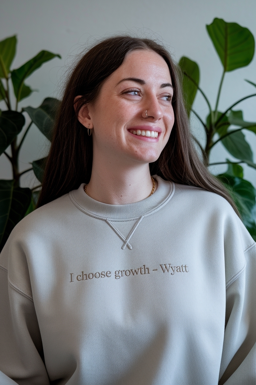 I Choose Growth Wyatt: Evolving Your Wardrobe Choices outfit idea