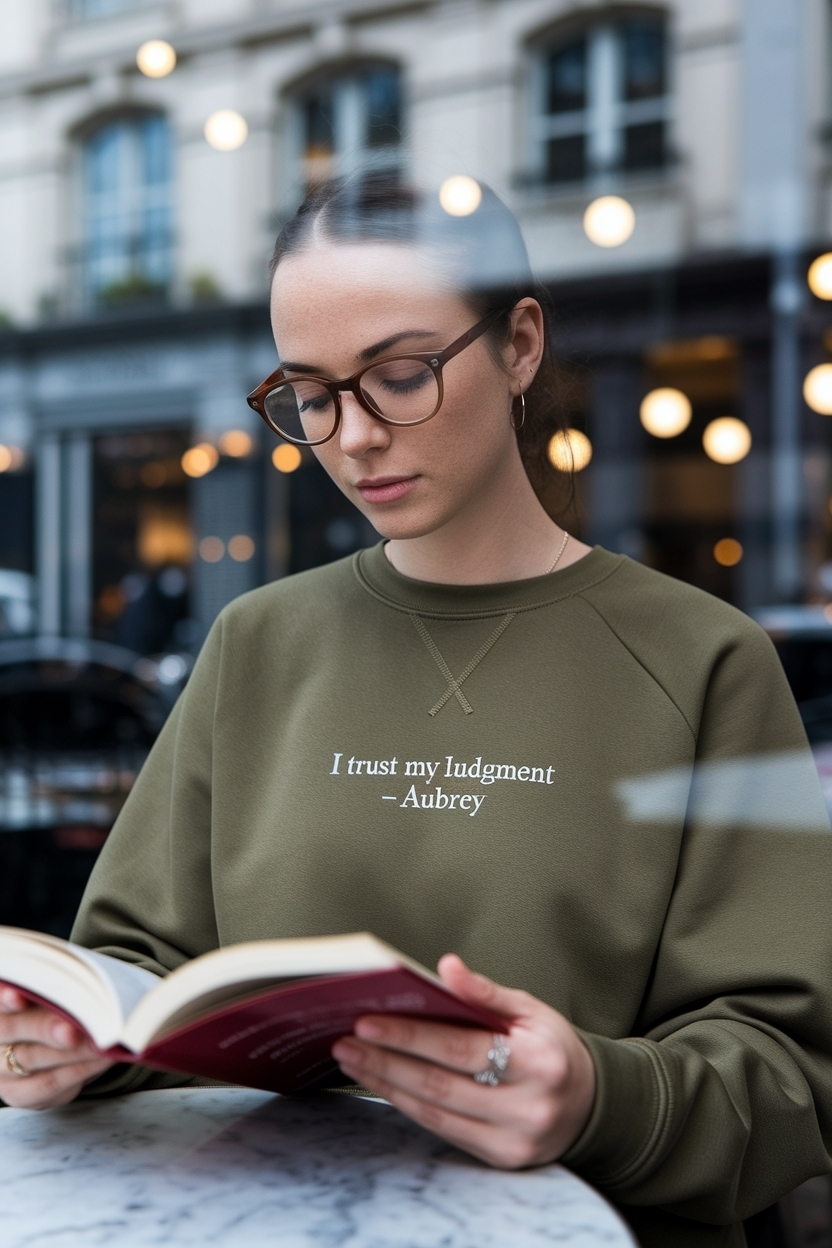 I Trust My Judgment Aubrey: Making Confident Decisions outfit idea