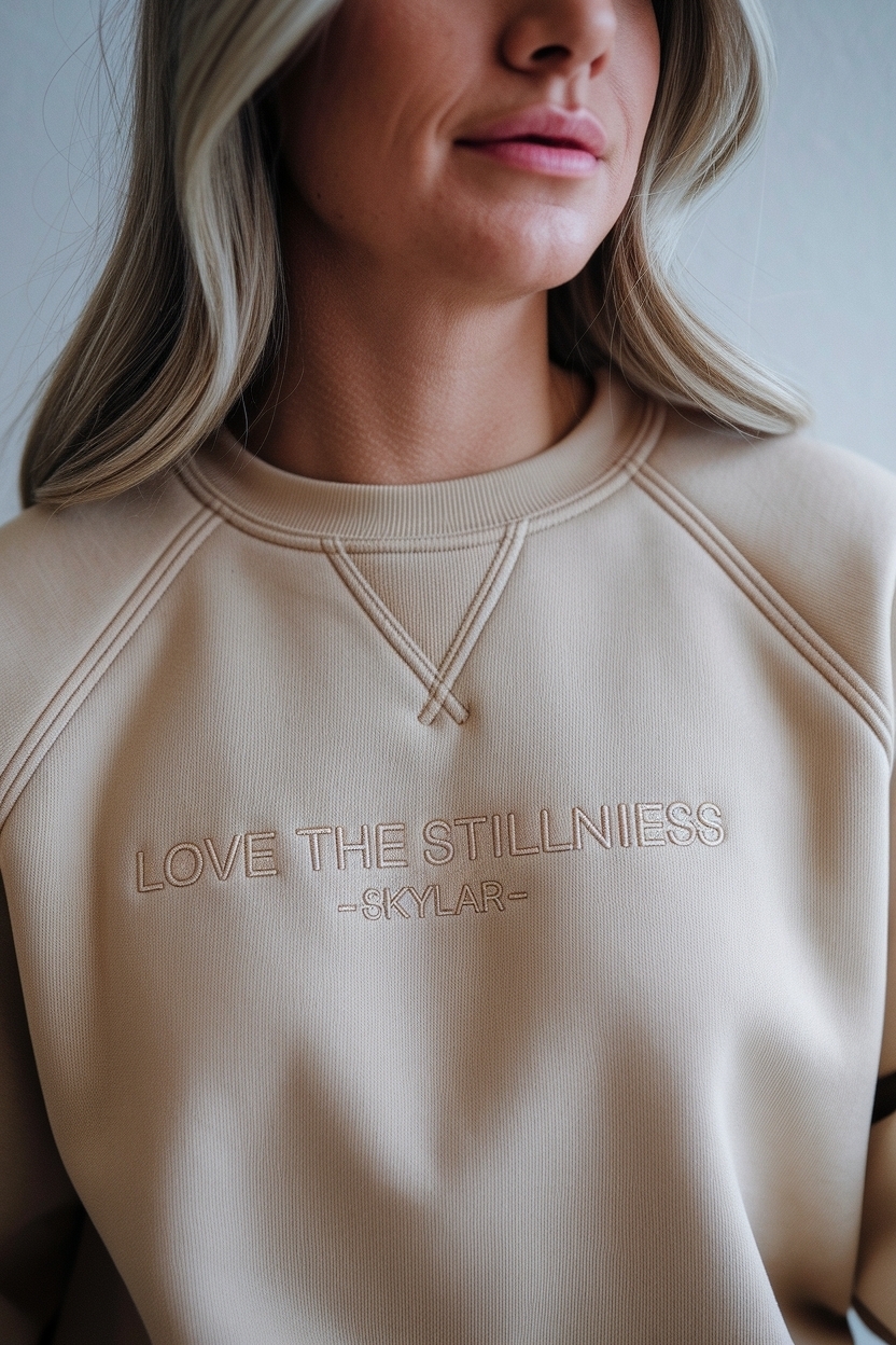 Love the Stillness Skylar: Finding Beauty in Silence outfit idea