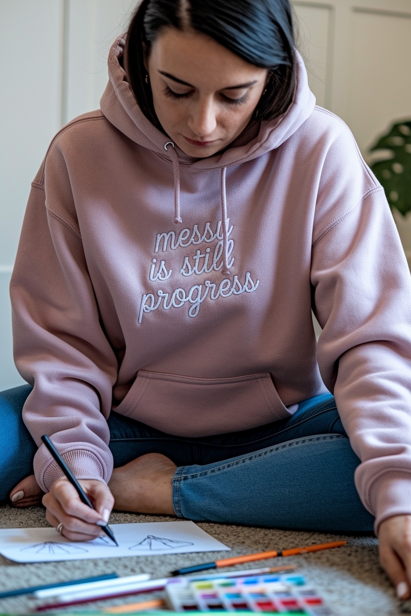 Messy is Still Progress: Embracing the Chaos outfit idea