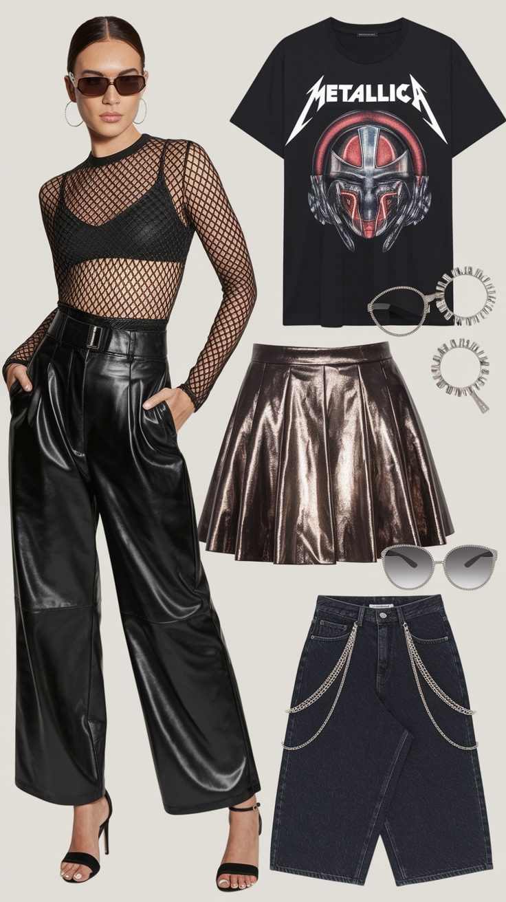 Metallica Concert Outfit: Stand Out in the Crowd outfit idea