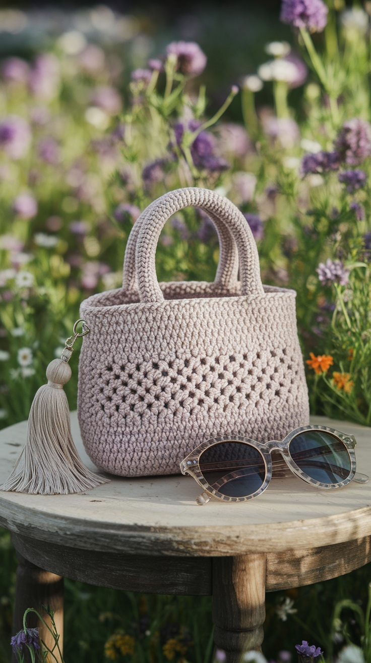Trendy Mini Bag Crochet Styles to Try Now outfit idea