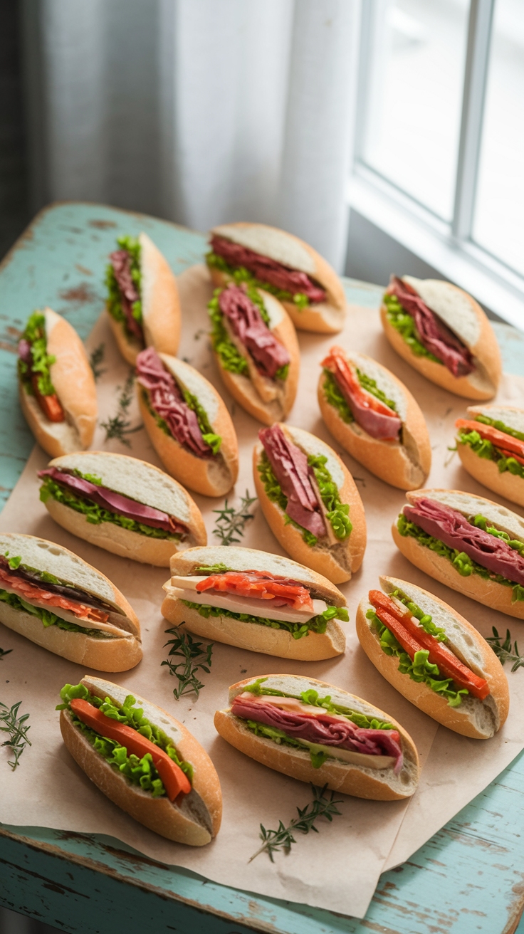 Delicious Ways to Enjoy Mini Baguette Sandwiches Today outfit idea