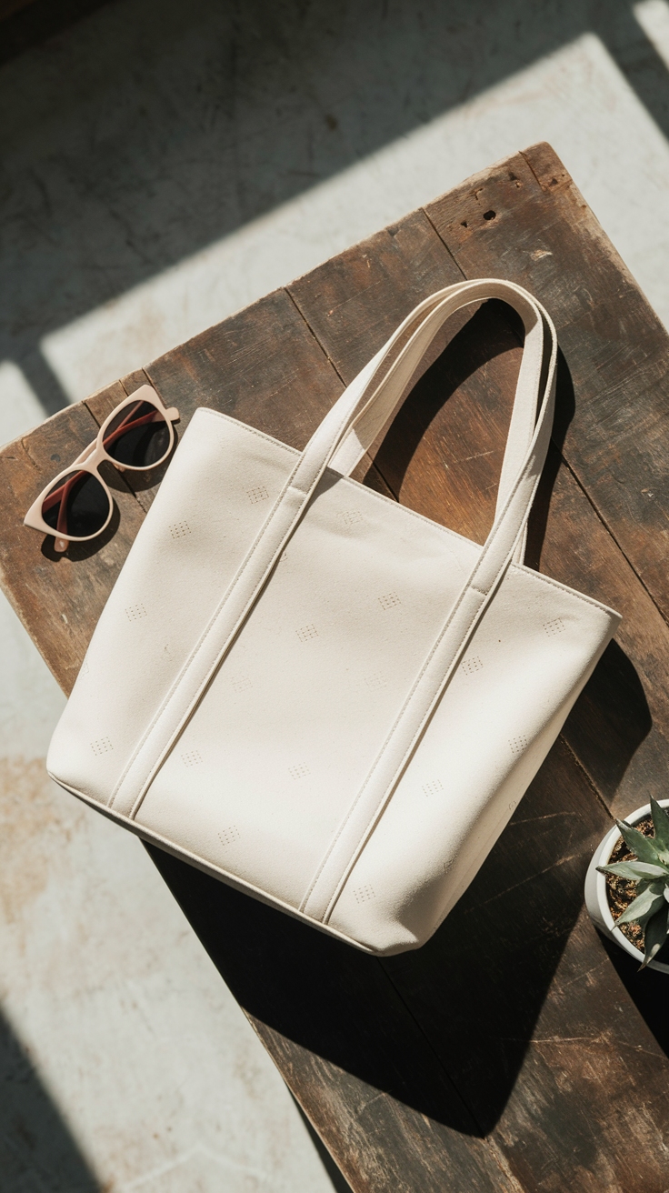 Stylish Minimalist Tote Bag Design for Everyday Use outfit idea
