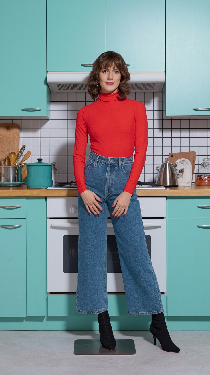 Monica Geller Red Outfit Inspiration for a Chic Look outfit idea