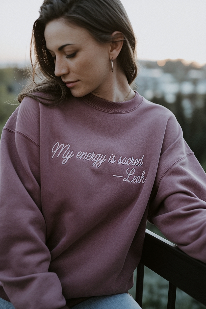 My Energy is Sacred Leah: Wearing Your Values Boldly outfit idea