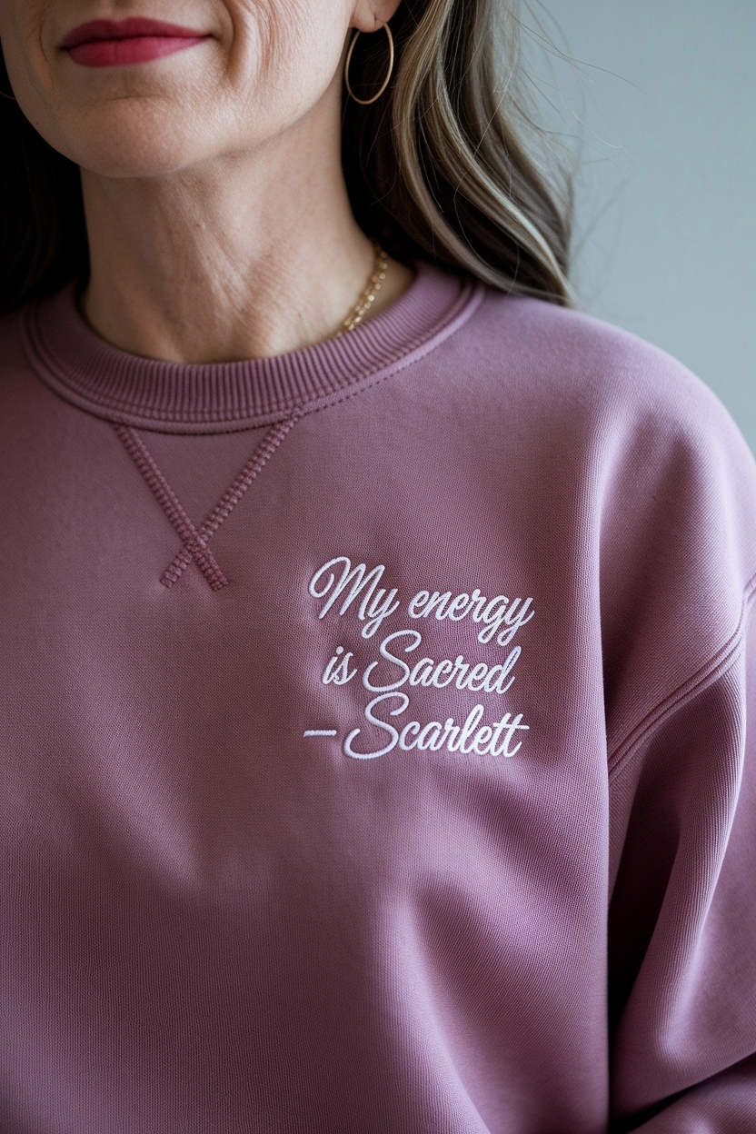 My Energy is Sacred Scarlett: A Style Statement outfit idea