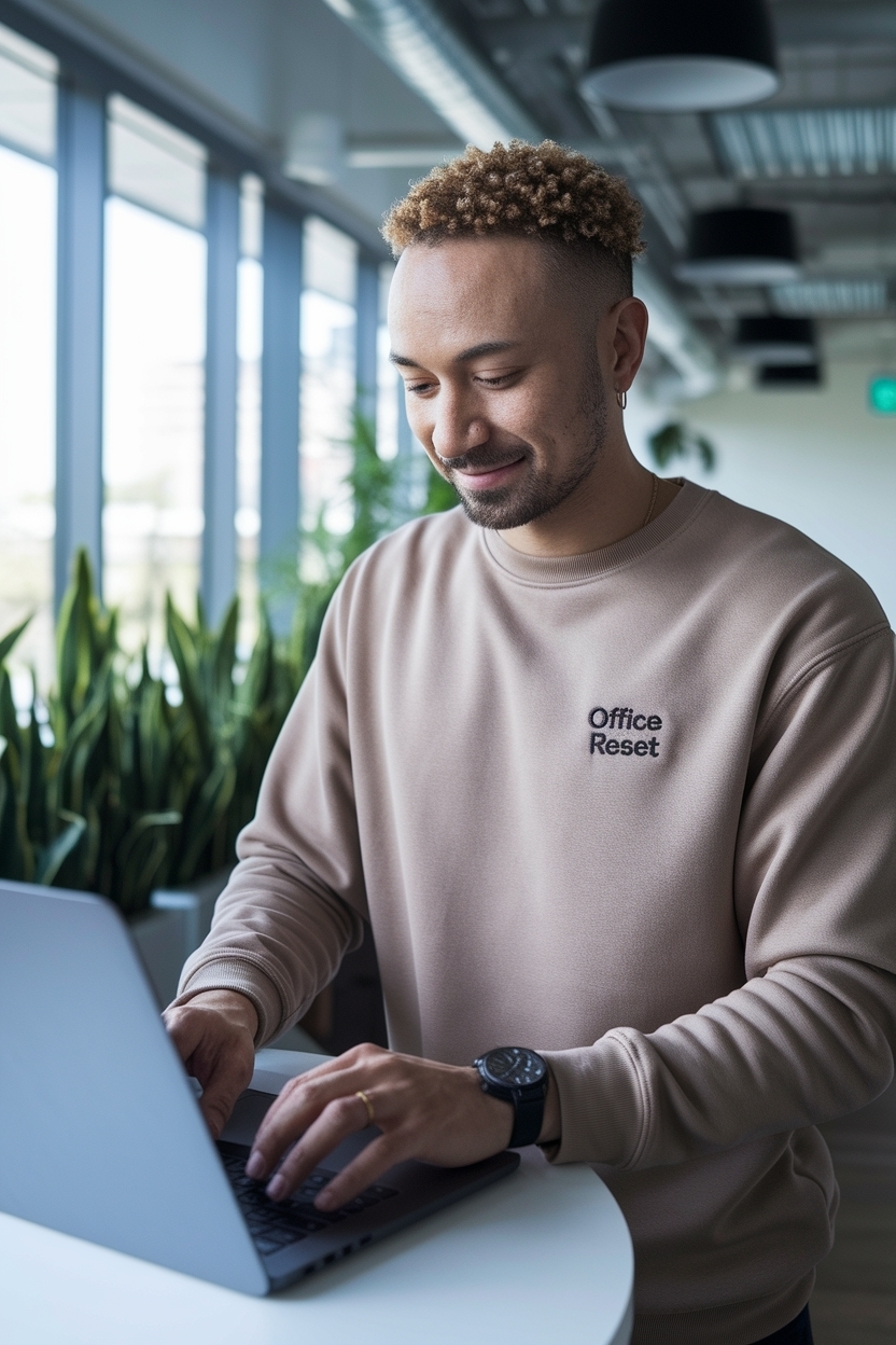 Office Reset Crewneck: Refresh Your Work Wardrobe outfit idea