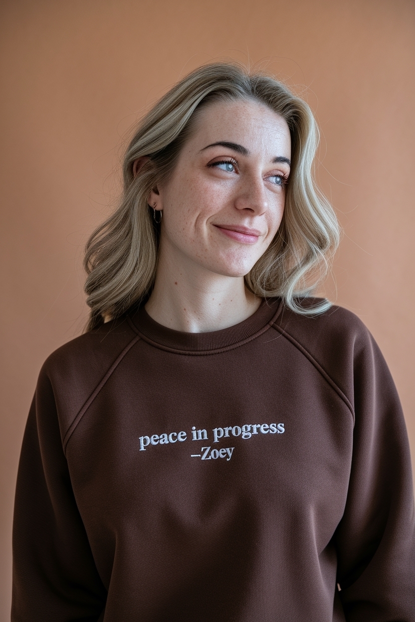 Peace in Progress Zoey: Embracing the Journey of Healing outfit idea