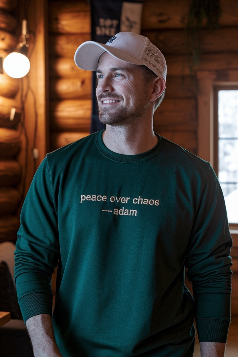 Peace Over Chaos Adam: Dressing for a Calm Mindset outfit idea