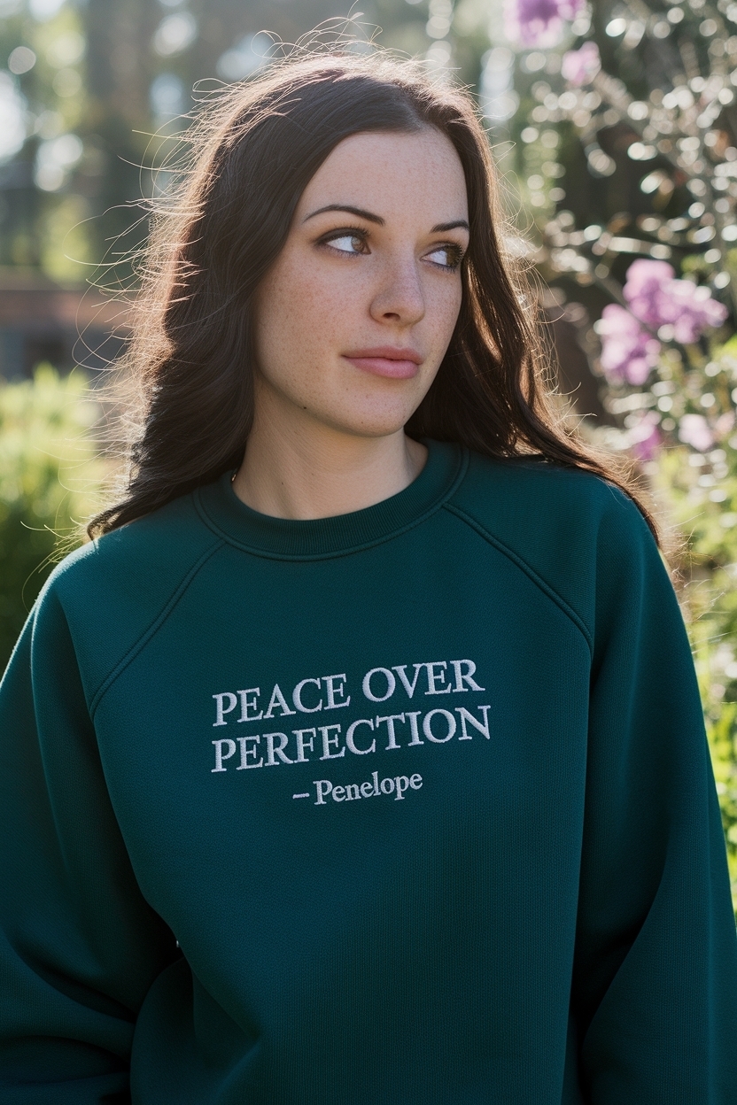 Peace Over Perfection Penelope: Balancing Life's Demands outfit idea