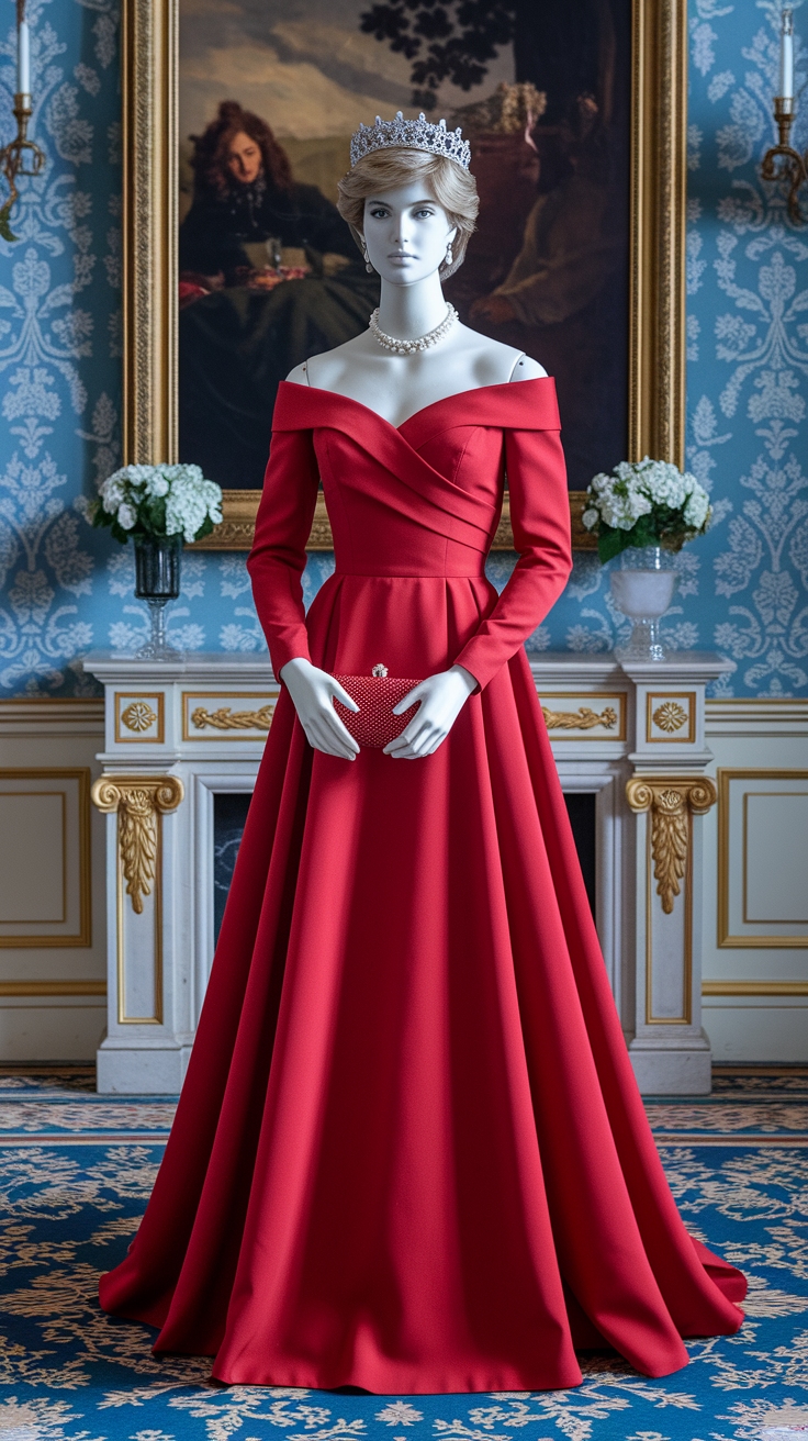 Iconic Princess Diana Red Dress Styles to Channel Today outfit idea