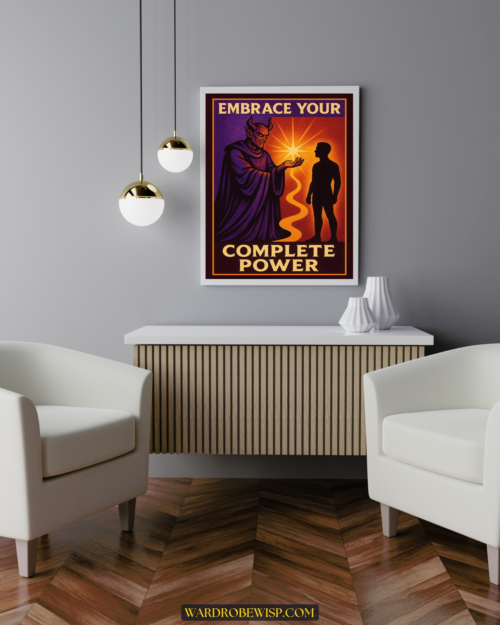 Embrace Your Complete Power Art canvas