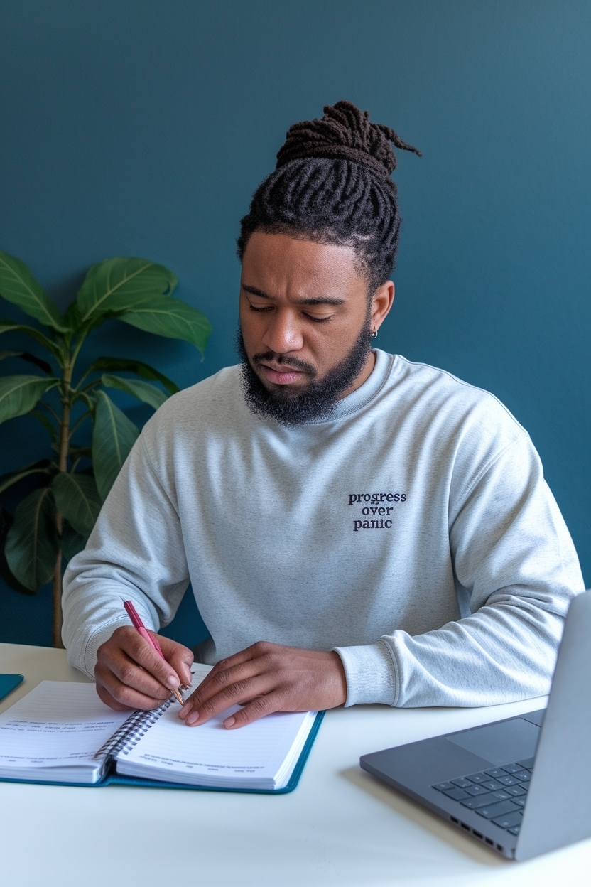 Progress Over Panic: Finding Calm in Chaos outfit idea