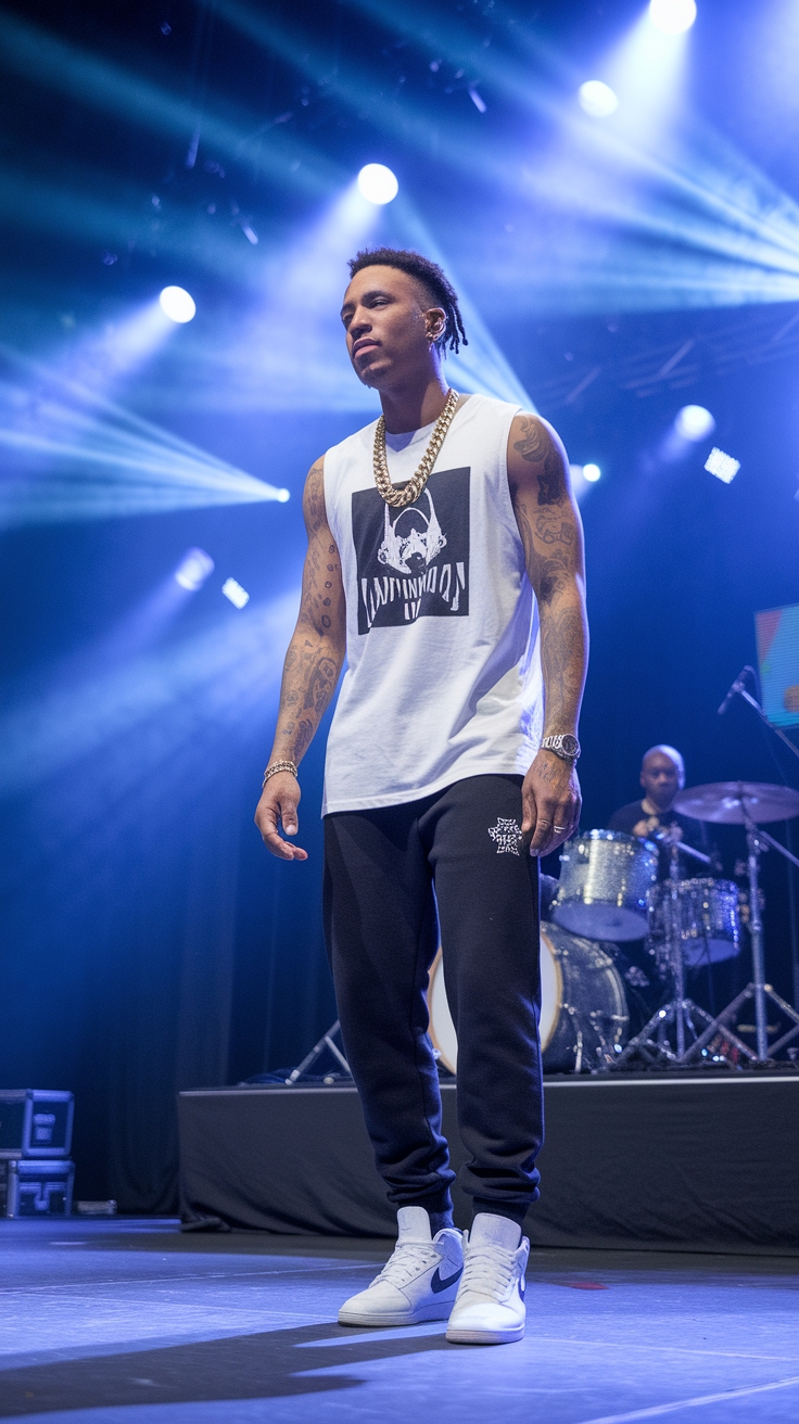 Rap Music Festival Outfits: Make a Statement on Stage outfit idea