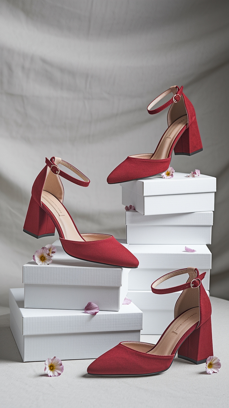 Perfect Red Dress Shoes to Complete Your Outfit outfit idea