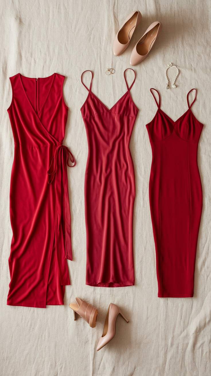 Red Dresses Simple: Perfect for Every Occasion outfit idea