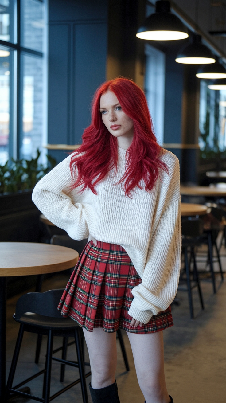 Red Hair Outfits What to Wear With: Style Guide outfit idea