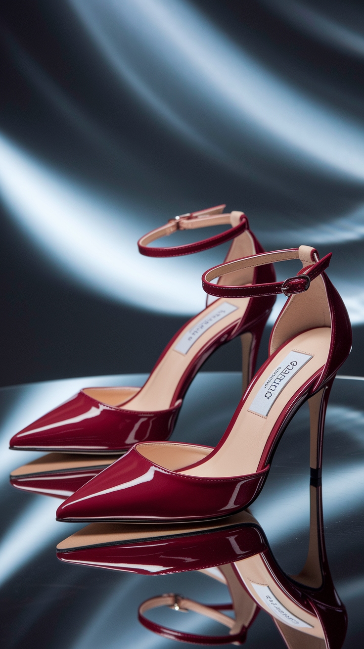 Glam Up with Eye-Catching Red Stilettos outfit idea