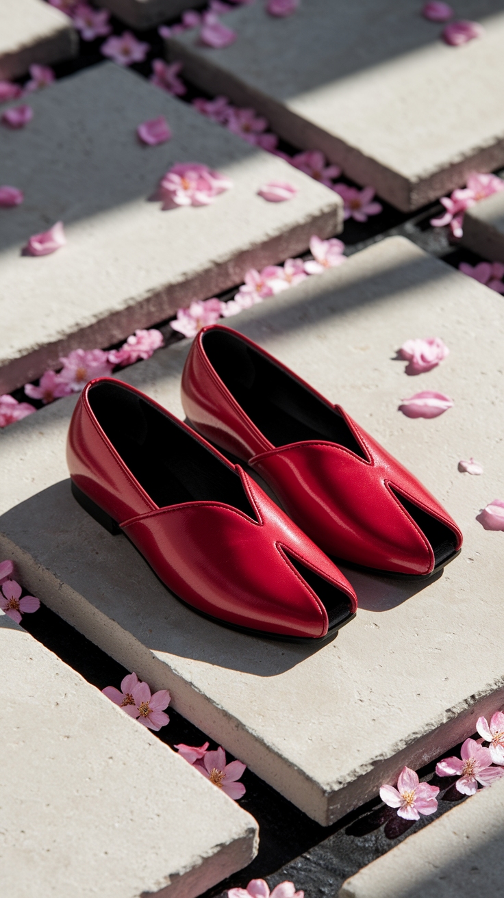 Choosing the Perfect Red Tabi Shoes outfit idea