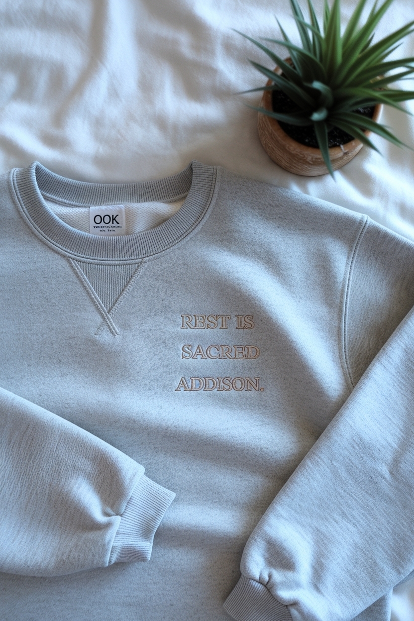 Rest is Sacred Addison: Honoring Your Need for Relaxation outfit idea