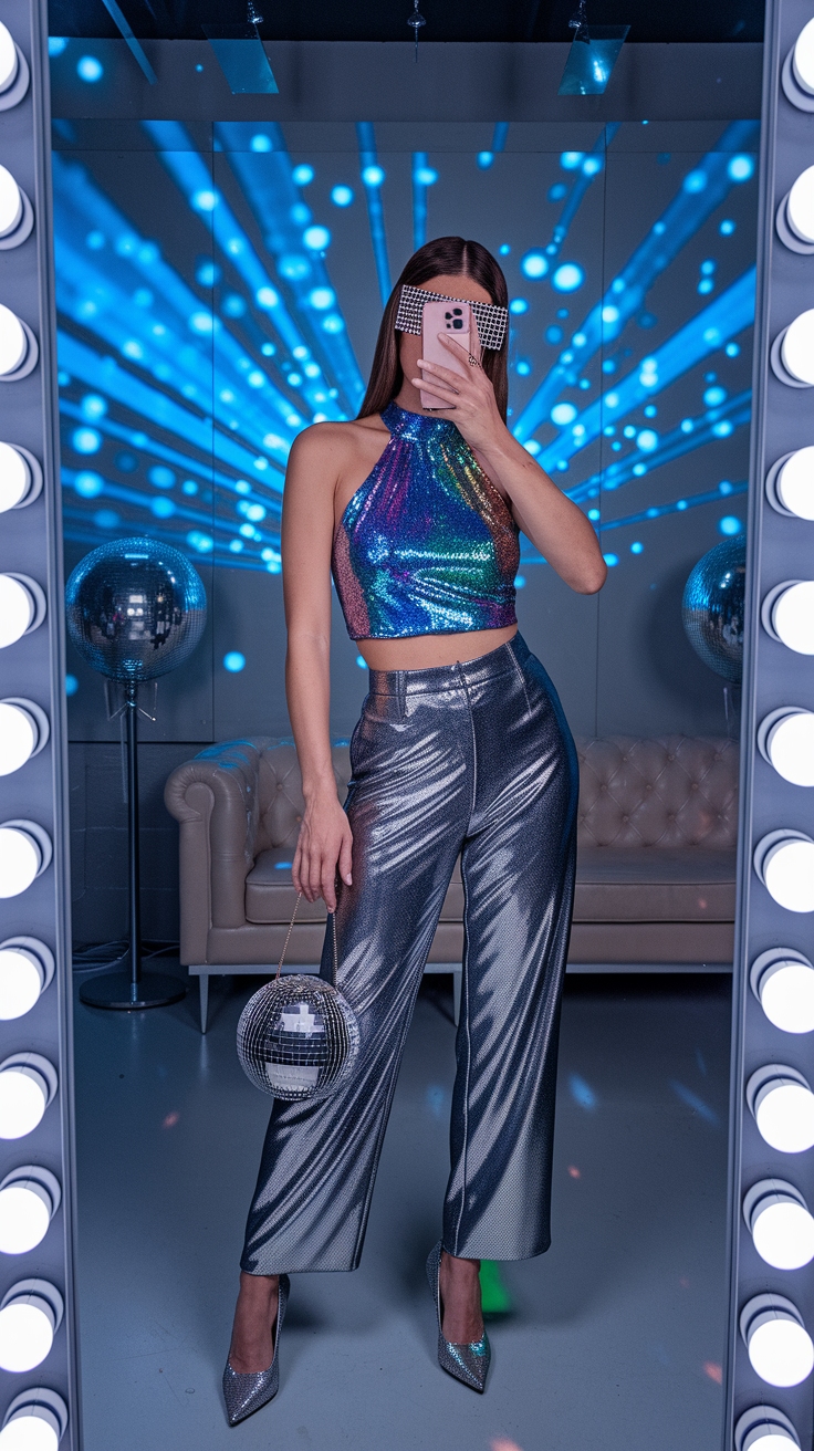 Stylish Retro Party Outfit Ideas for Your Next Gathering outfit idea