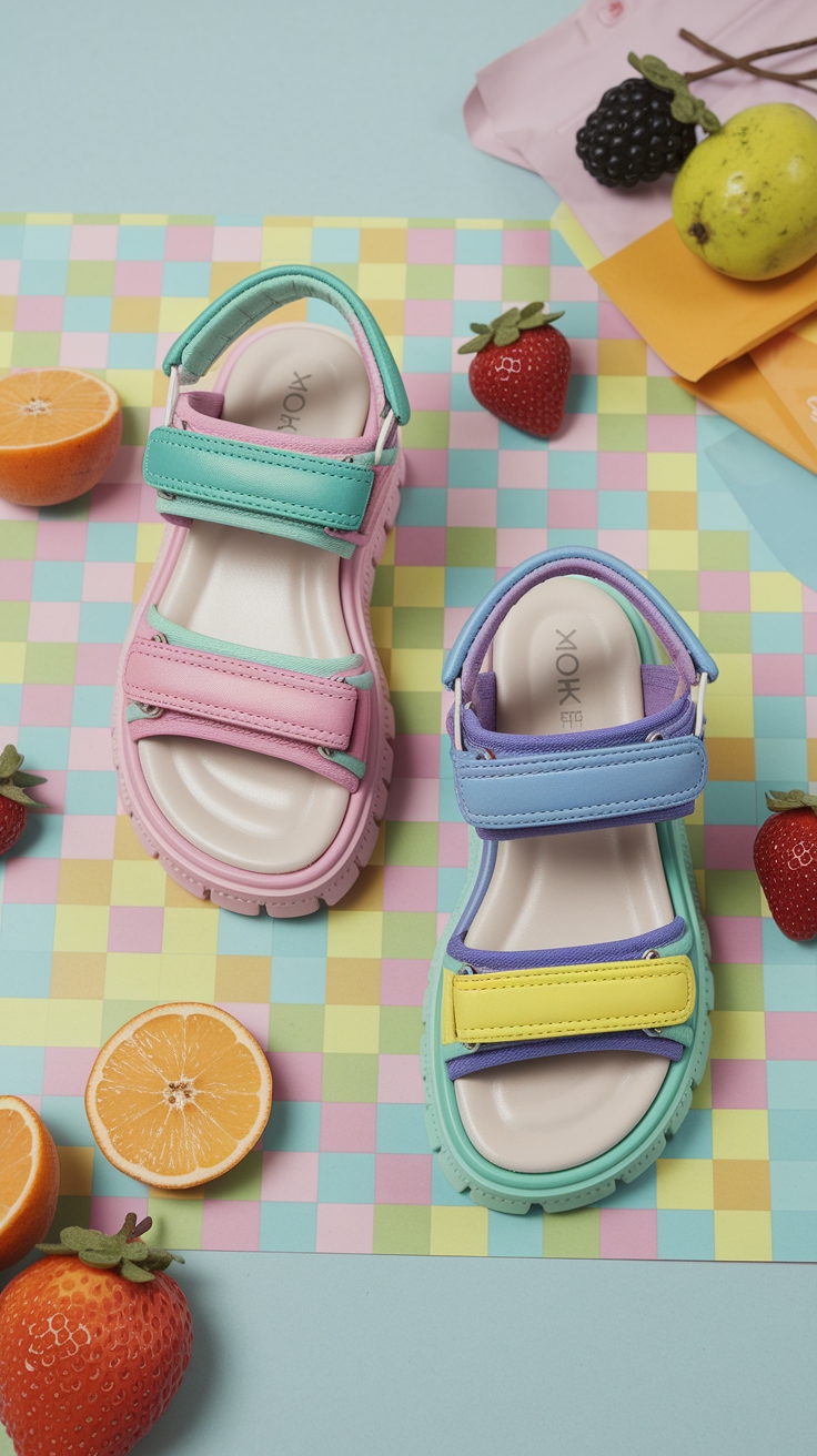 Trendy Sandals Chunky for Maximum Comfort and Style outfit idea