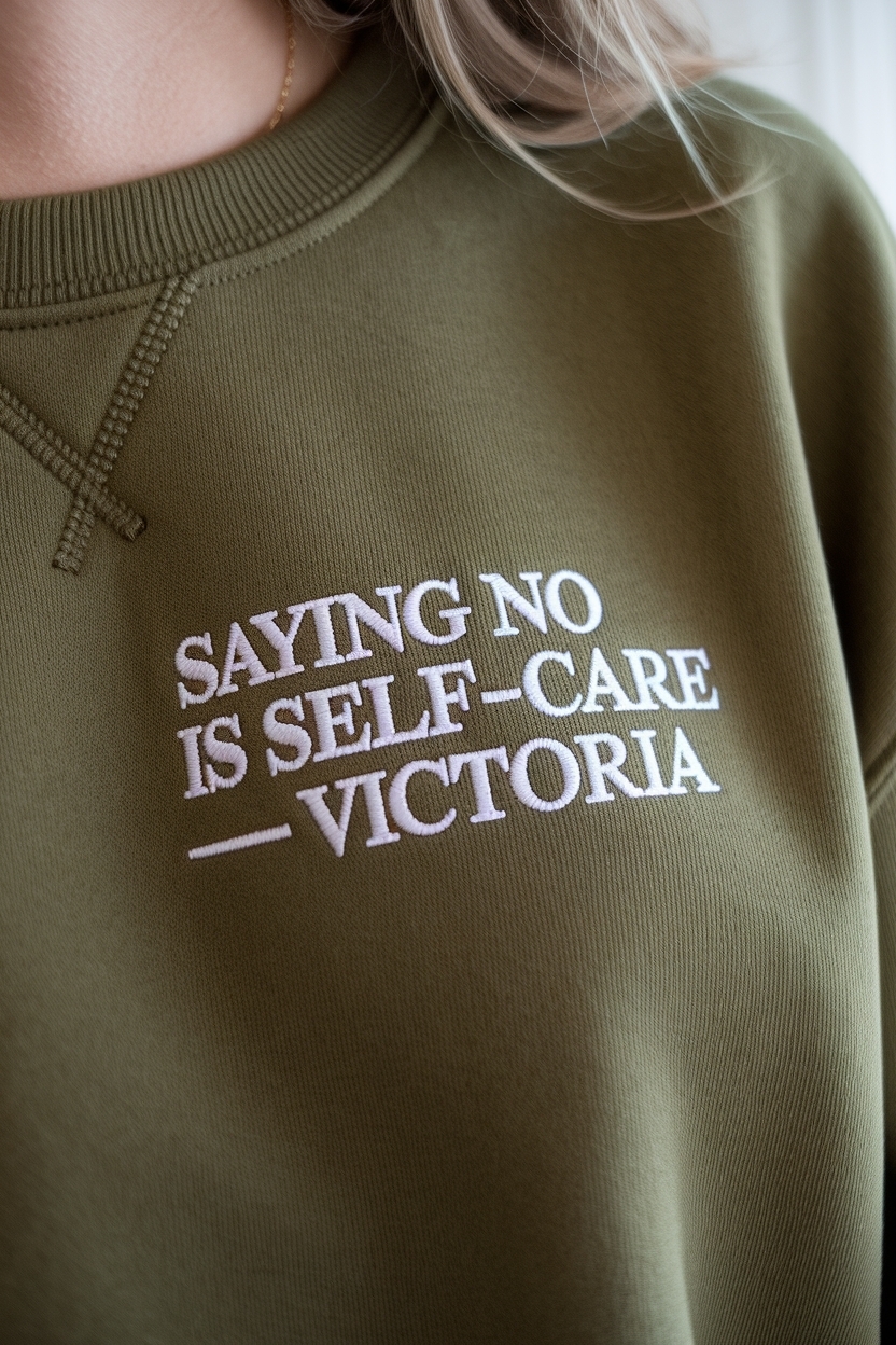 Saying No is Self Care Victoria: Empowering Your Wardrobe Choices outfit idea