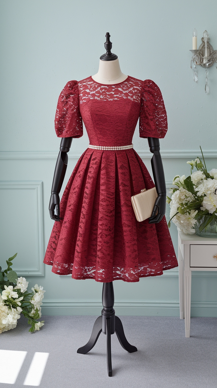 Finding the Perfect Semi Formal Red Dress for Events outfit idea