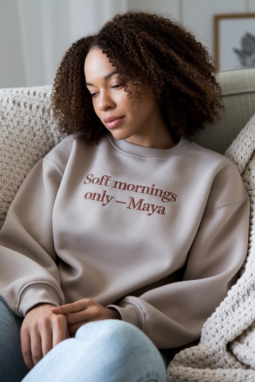 Soft Mornings Only Maya: Cozy and Chic Outfit Inspirations outfit idea