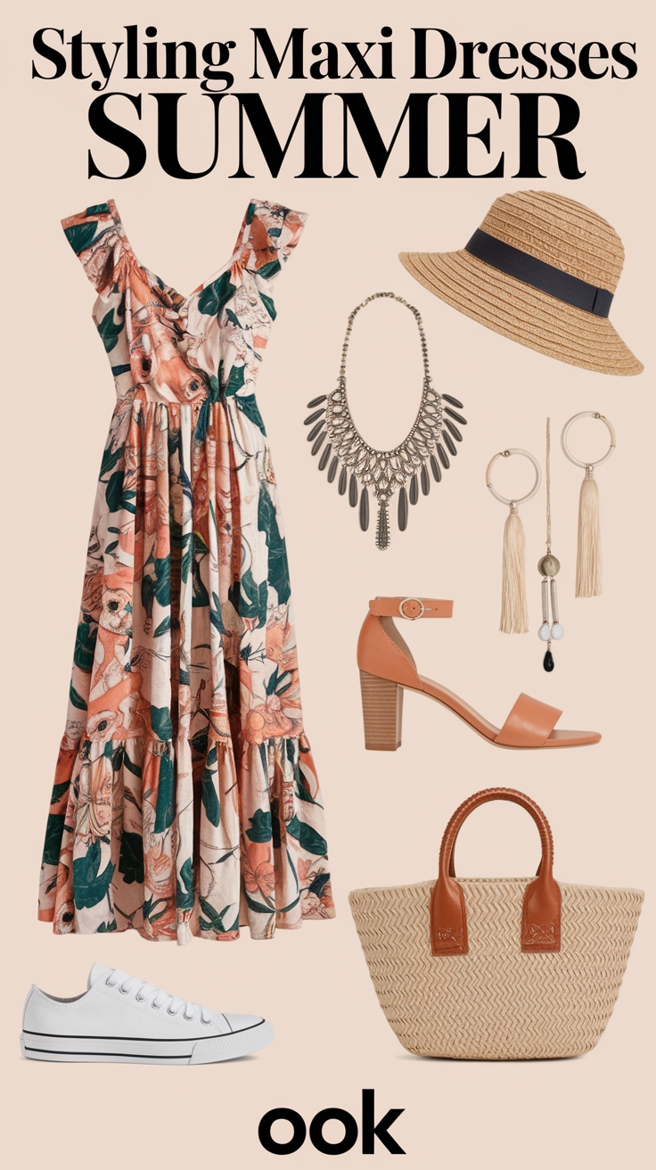 Summer Vibes: Styling Maxi Dresses for Warm Days outfit idea