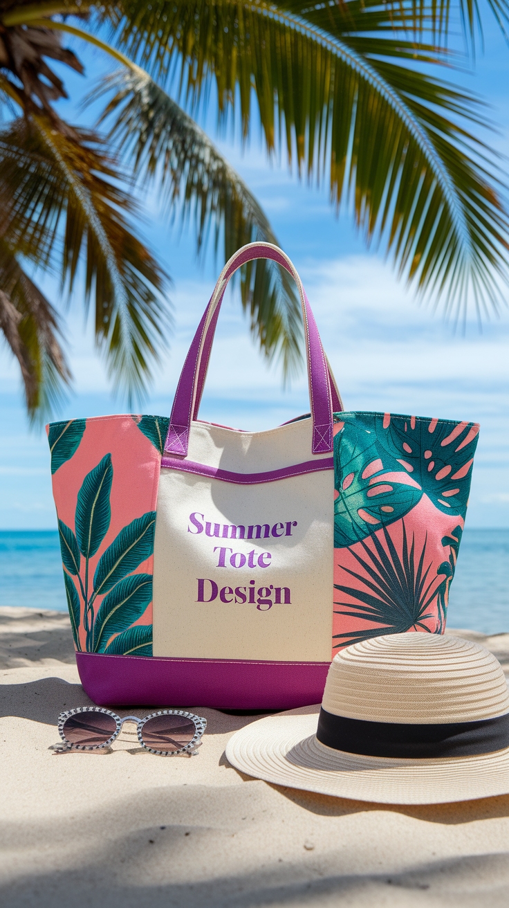 Summer Tote Bag Design: Perfect for Your Beach Getaway outfit idea