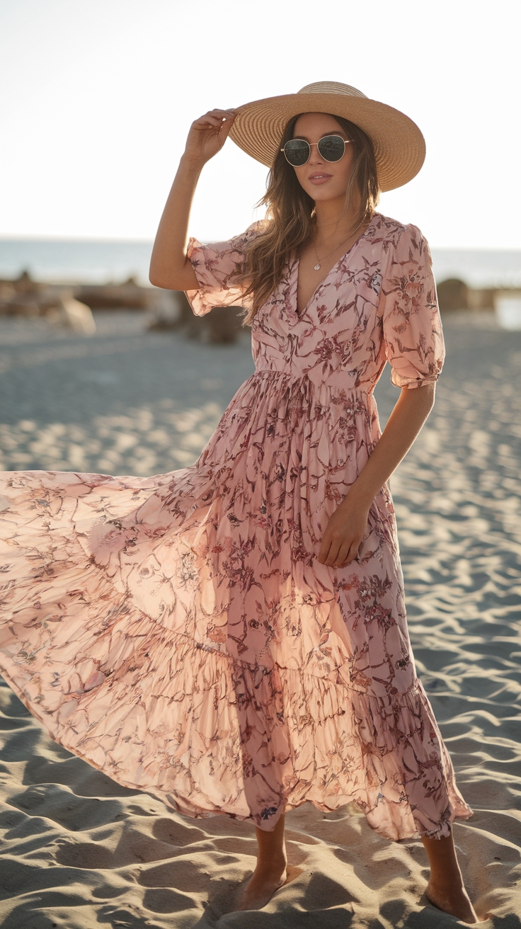 Best Trendy Maxi Dresses for Women This Season outfit idea