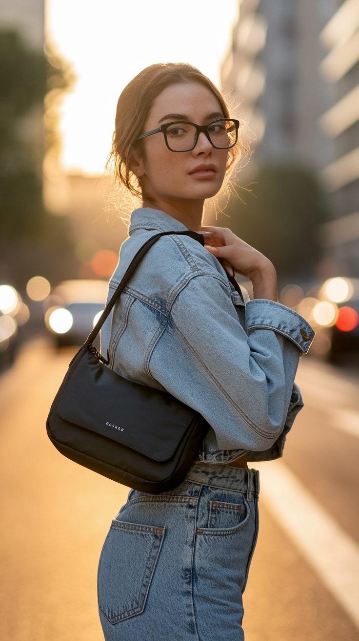 Why You Need a Uniqlo Mini Shoulder Bag in Your Closet outfit idea