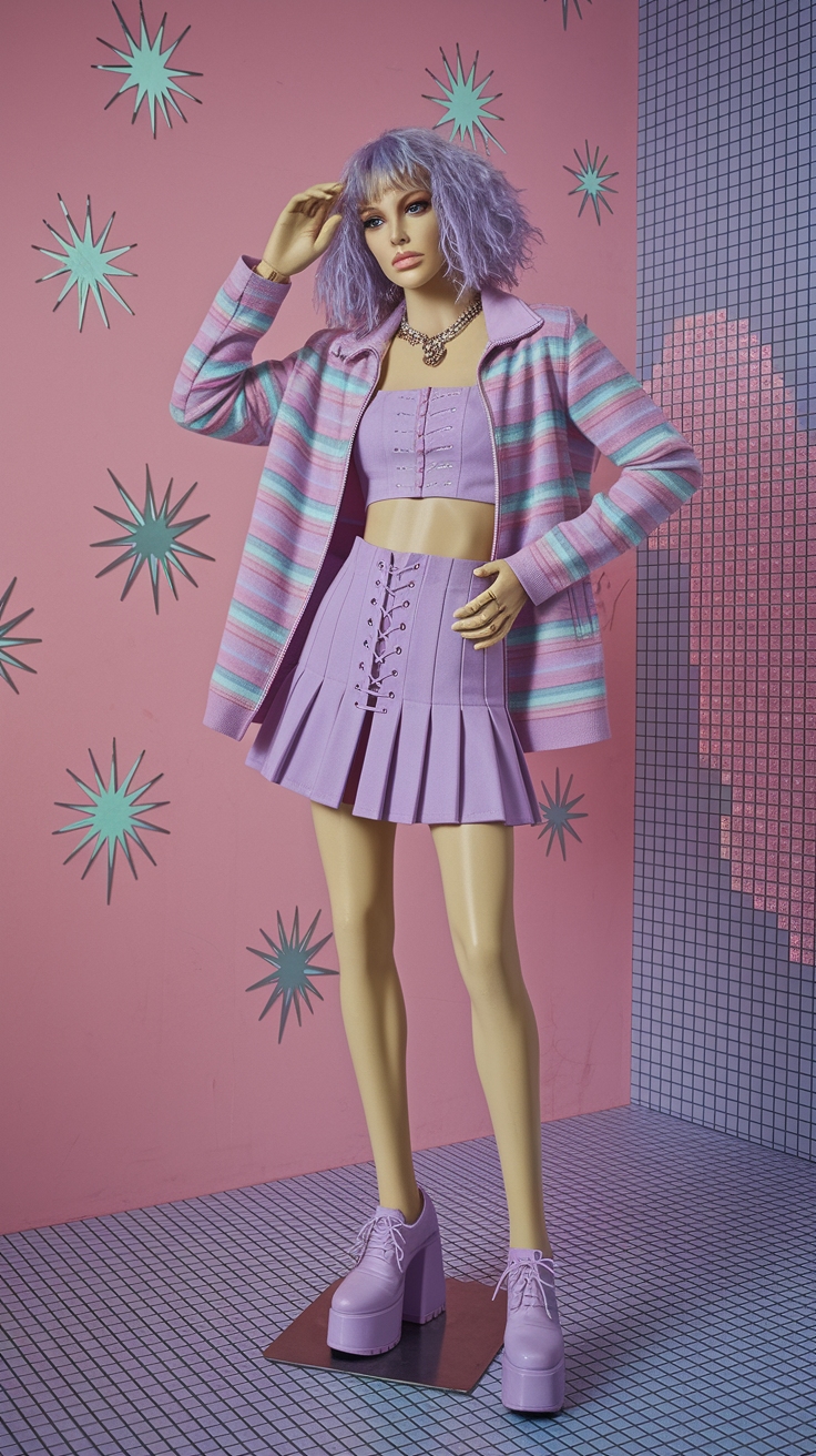 Y2K Fashion Skirt: Reviving Nostalgic Styles outfit idea