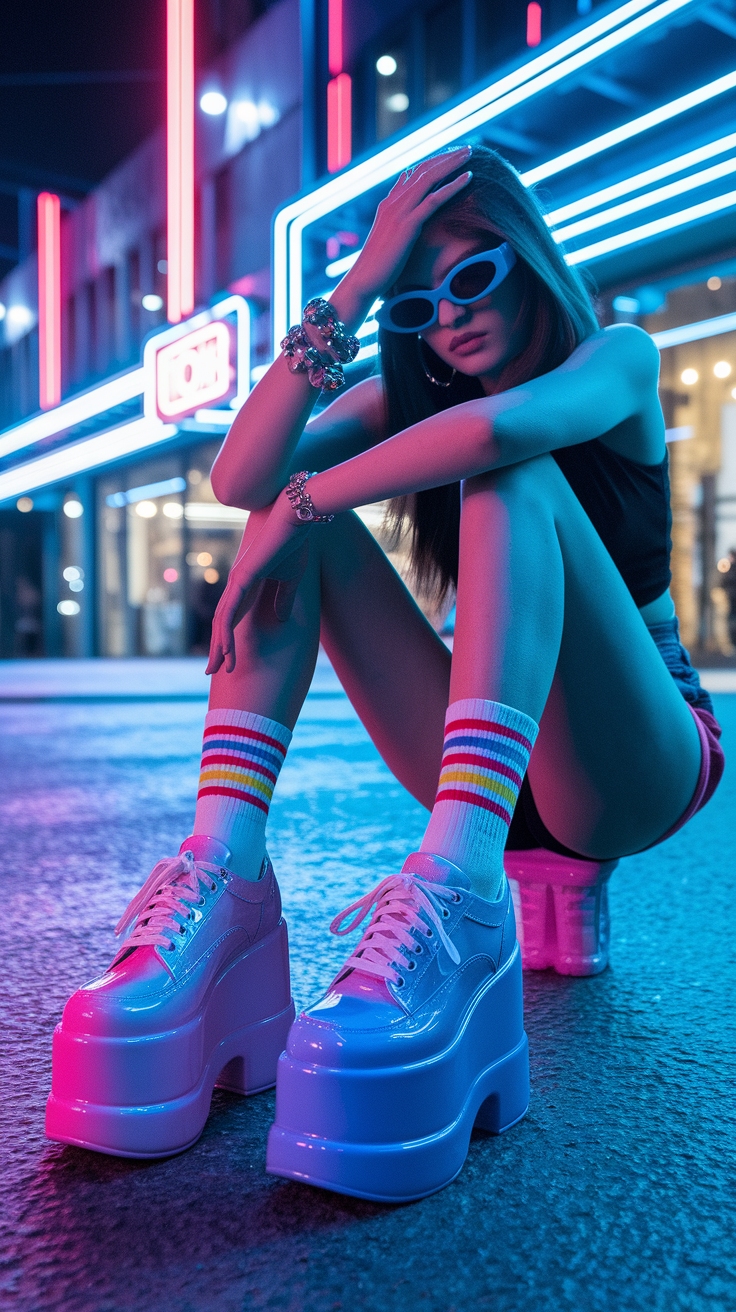 Y2K Platform Shoes: Embrace Nostalgia in Your Wardrobe outfit idea