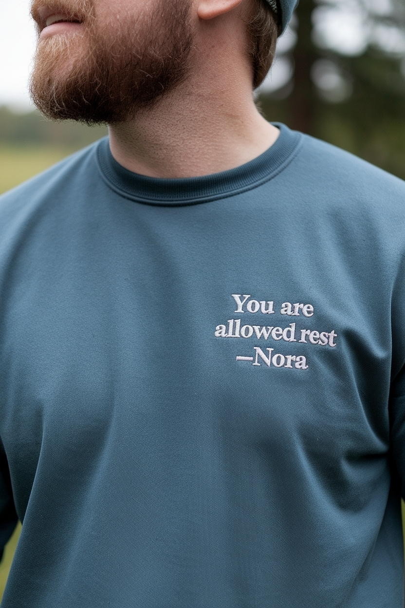 You Are Allowed to Rest Nora: The Importance of Self-Care outfit idea