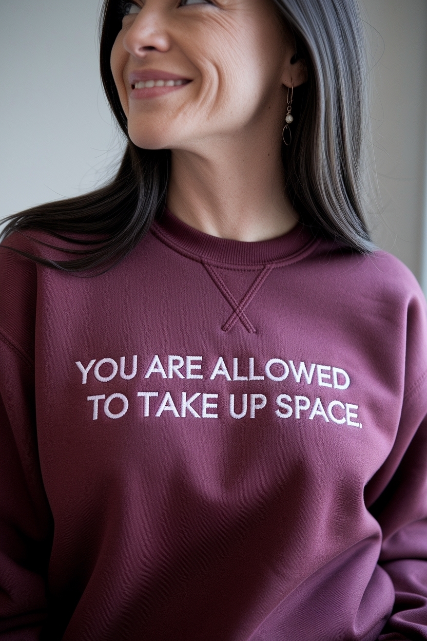 You Are Allowed to Take Up Space: Finding Your Voice outfit idea