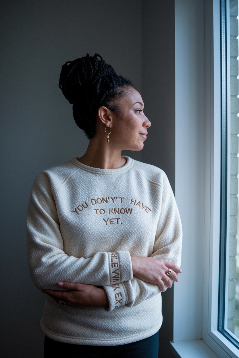 You Don't Have to Know Yet: Embracing Uncertainty outfit idea